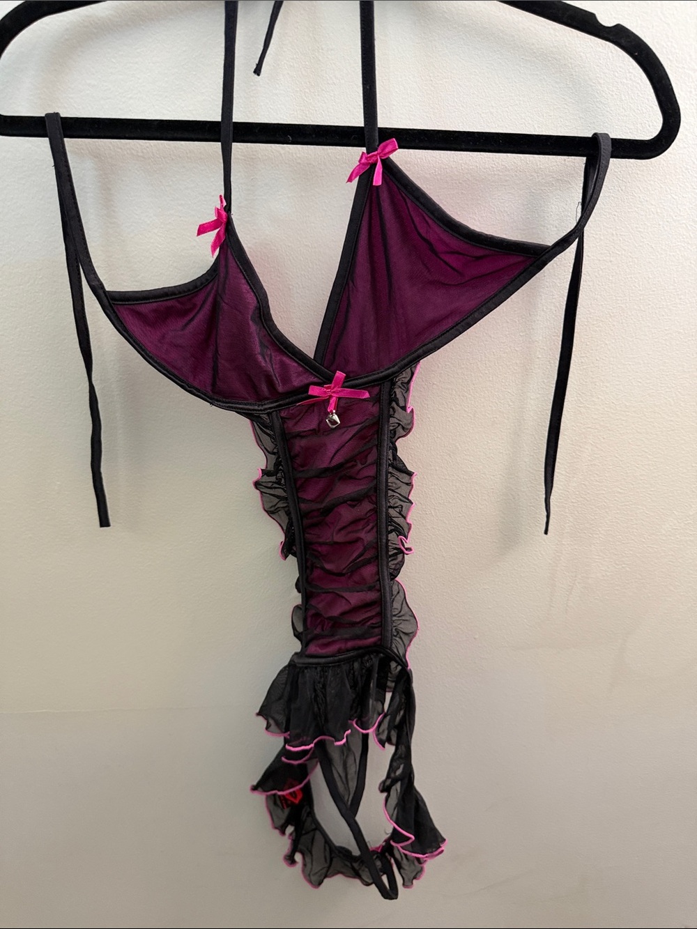 Coquette Tie Back Bodysuit